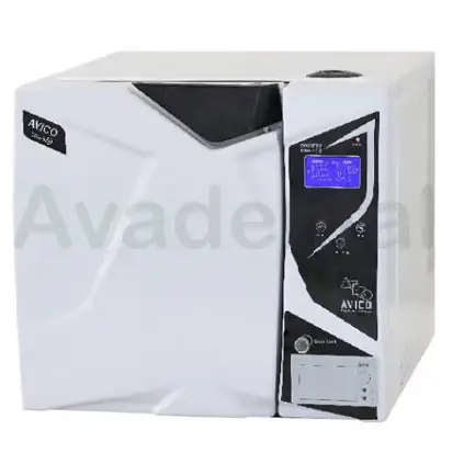 فروش مستقیم اتوکلاو دندانپزشکی آویکو Avico مدل بوستر 18 لیتری